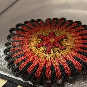 Vintage Colorful Woven Trivet